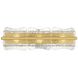 Fosterdale 3 Light 8.25 inch Aged Brass ADA Wall Sconce Wall Light